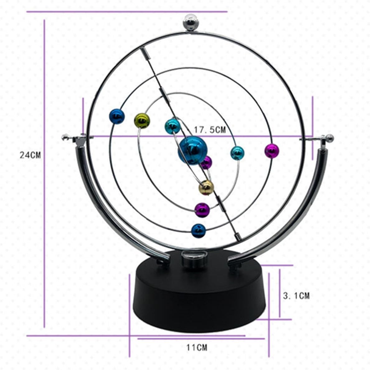 Kinetic Asteroid – Perpetual Motion Desk Toy
