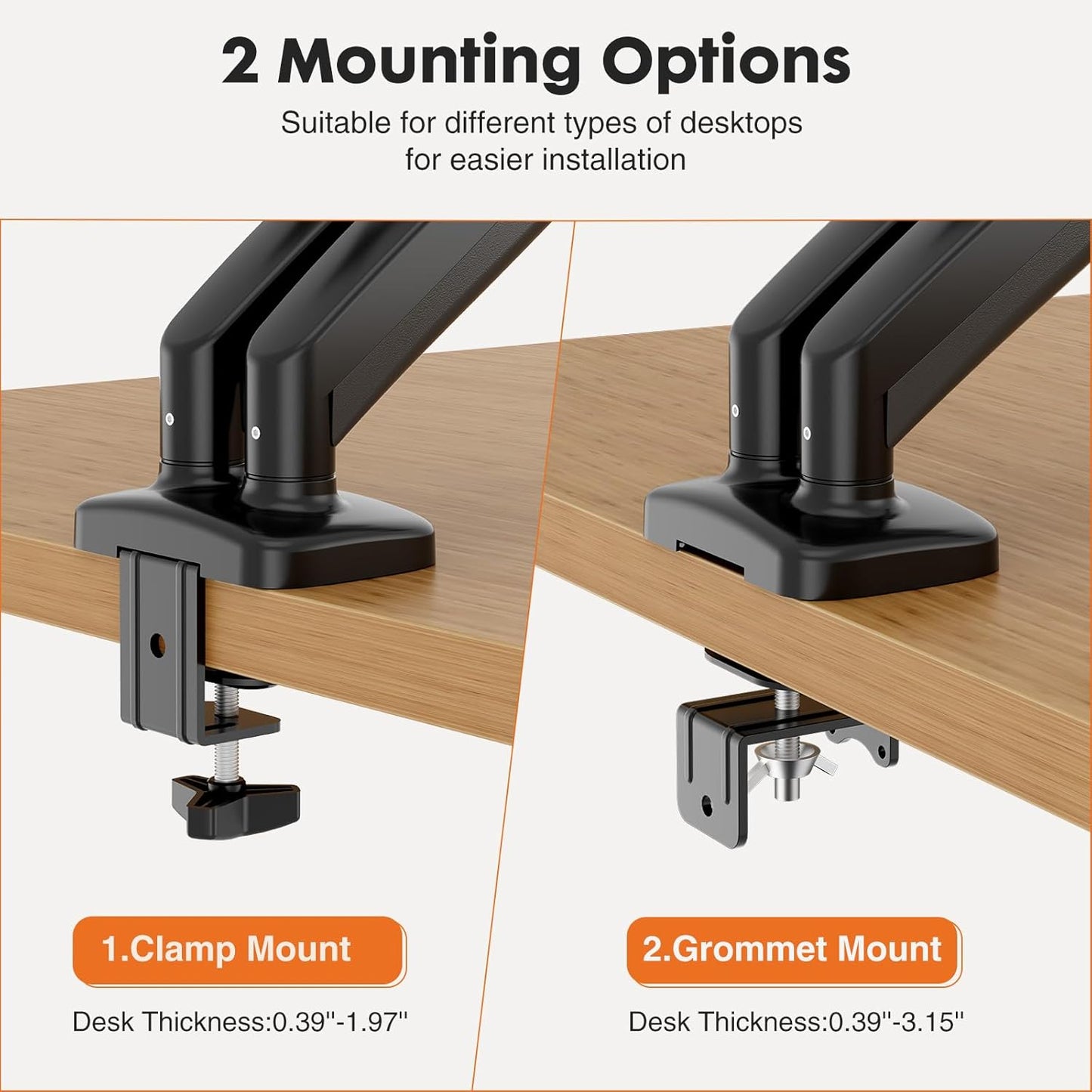 ZERO-G Dual Monitor Stand